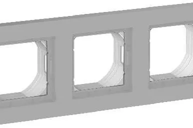 фото SCHNEIDER ELECTRIC Рамка 3-м AtlasDesign Aqua IP44 (алюминий) SchE ATN440303