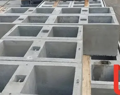 фото Прямоугольные звенья труб ЗП18.100 (ЗП300.3.100) серия 3.501.1-177 шифр 2119РЧ