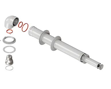 фото Комплект коаксиальный универсальный Royal Thermo 60/100 - 1000мм (+ old Navien Deluxe 75/100)