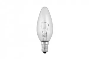 Фото №0 Лампа свеча 40W/60W CL E27