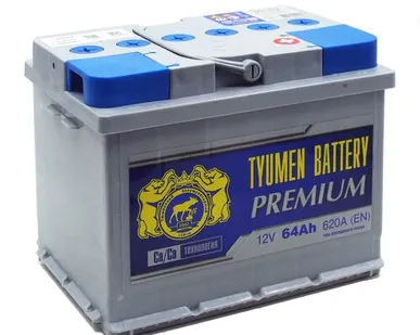 фото Аккумулятор Тюмень Premium 64 Ач о.п.