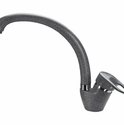 Фото №0 Дисма Смеситель для кухни VIGRO темно-серый VG901