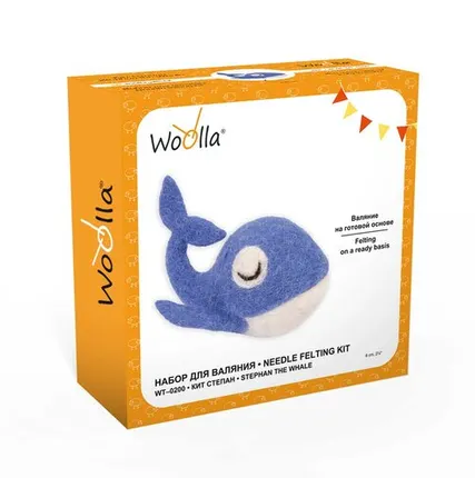 Фото №0 "Woolla" WT-0200 "Кит Степан" набор для валяния .