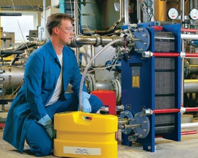 фото Промывка теплообменников