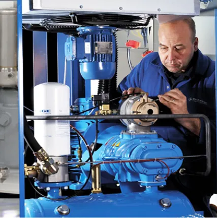 Фото №0 Сервисное обслуживание винтовых компрессоров