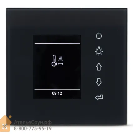 Фото №0 Пульт управления EOS EmoStyle D (для печей, черный, управление сухим режимом, арт. 946314)