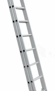 фото Лестница двойная приставная ( 2 секции по 12 ступеней) LA2012 ( 3,4-5,9м )