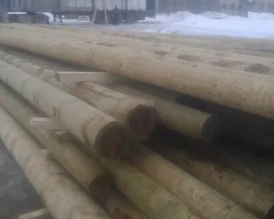 фото Опра деревянная пропитанная 9,5м. ВДВ