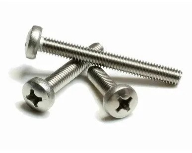 фото Винт М 5х50 с полукруглой головкой из нержавеющей стали А2, 20шт.