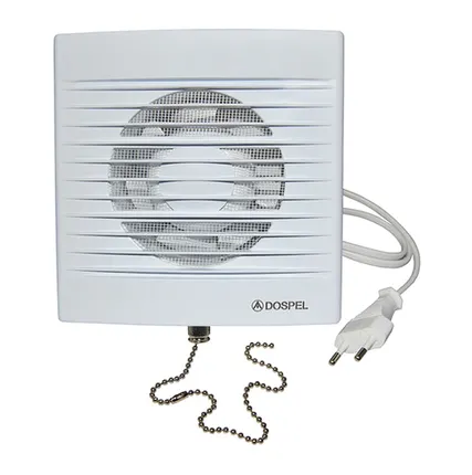 Фото №0 Осевой вытяжной вентилятор STYL 120 WP с шнурковым выключателем Dospel