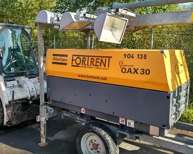 фото Осветительная мачта дизельная с генератором 24 кВт в аренду