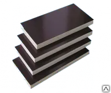 фото Фанера берёзовая Ламинированная 30мм. 2440*1220мм ФСФ 1сорт