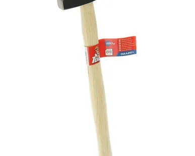 фото Молоток столярный 100гр. деревянная рукоятка TopTools