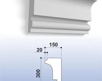 фото Карниз (лепнина) К066