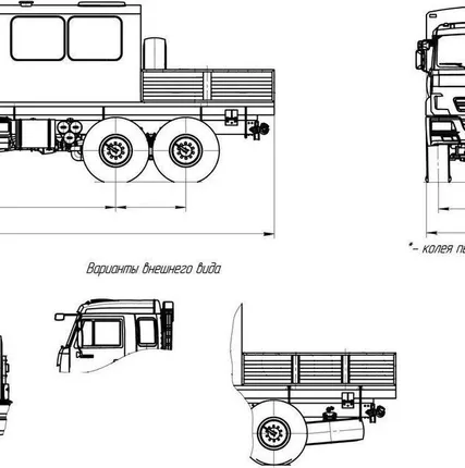 Фото №0 ГПА 8 мест с КМУ на шасси Камаз 5350-3061-42