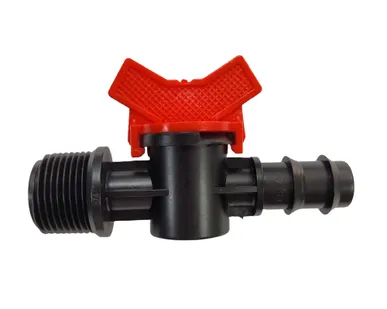 фото Кран отводной нар. резьба (Кран отводной 20 нар. резьба 3/4" TV013420)