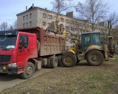 фото Вывоз мусора от 20 кубометров