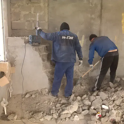 Фото №3 Демонтаж зданий, сараев, гаражей, полов, стен