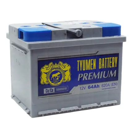 Фото №0 Аккумулятор Тюмень Premium 64 Ач п.п.