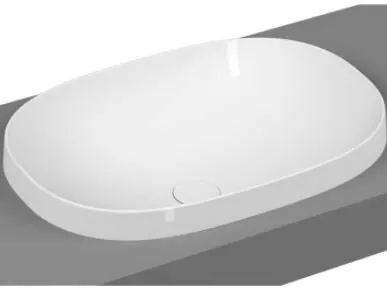 фото Раковина VitrA Frame 5652B403-0016 полувстраиваемая