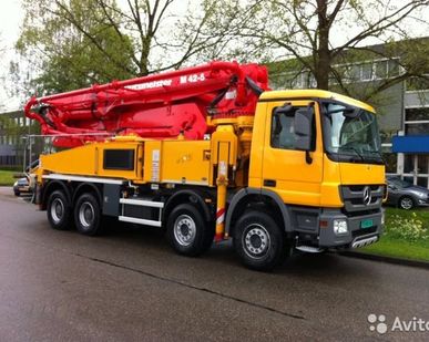 фото Аренда автобетононасоса PUTZMEISTER 20М