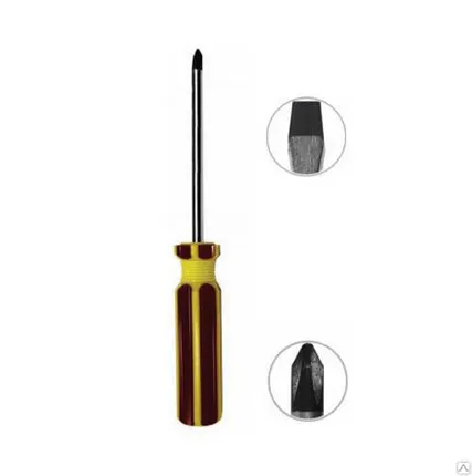 Фото №0 Отвертка BIBER 85575 Стандарт SL 6х100 Biber