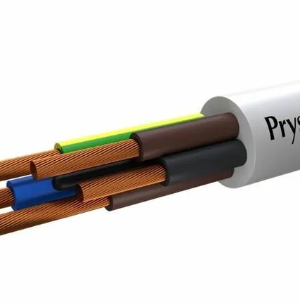 Фото №0 Провод ПВС 5х2.5 Б (бухта) (м) РЭК-PRYSMIAN 0105050201
