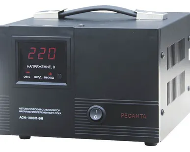 фото Стабилизатор напряжения РЕСАНТА АСН-1000/1-ЭМ