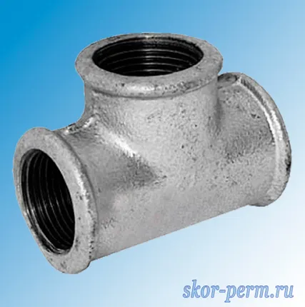 Фото №0 Тройник оцинк Ду20