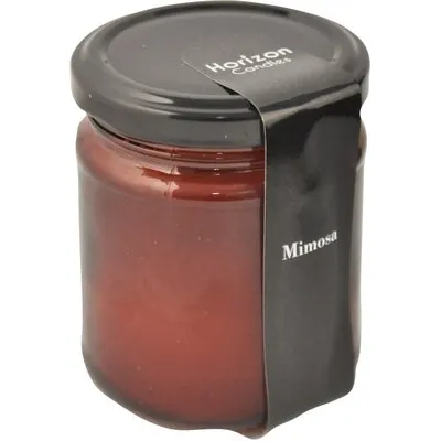 Фото №0 Свеча ароматическая h80d65 мм МИМОЗА в банке "Horizon Candles"