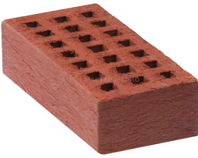 фото Кирпич лицевой керамический «Терракотовый» «Круглянский сланец» пустотелый одинарный