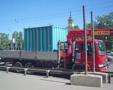 фото Аренда контейнеровоза 5т