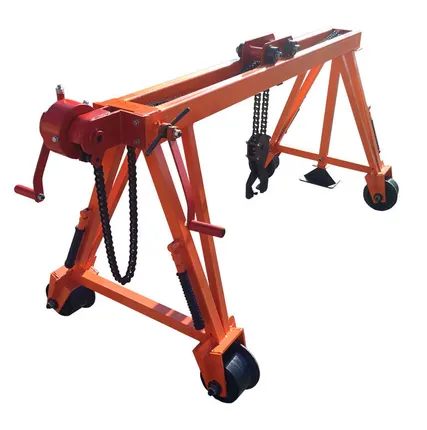 Фото №0 Кран съёмный для смены рельс КП-1350 (КР2, КР-2,подъёмник рельсовый ПР-1,2)