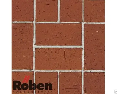 фото Тротуарный кирпич Roben 200x100x40 SEMPIONE rot-braun