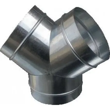 Фото №0 Тройник Y (штаны) из оцинкованной стали d 100