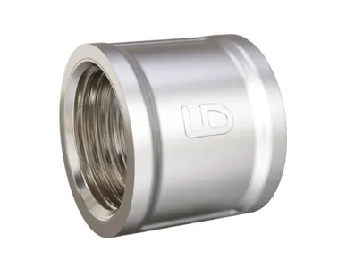 фото Муфта соединительная LD Pride DN50 (2") ВР латунь никель