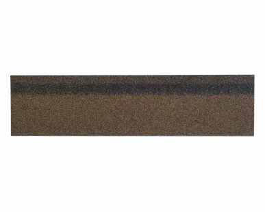 фото Коньково-карнизная черепица ТЕХНОНИКОЛЬ Shinglas Микс Коричневый 12 / 7 м. пог 5 м2