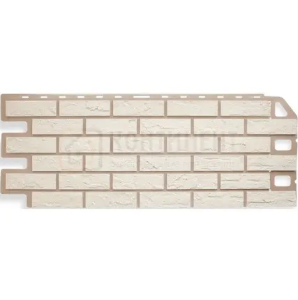 Фото №0 Фасадная панель КИРПИЧ, Белый