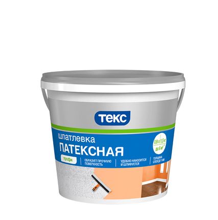 Фото №0 Шпаклевка латексная ТЕКС ПРОФИ 16кг