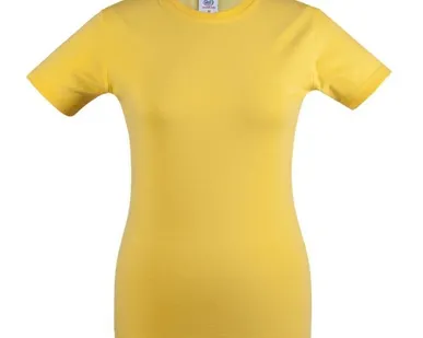 фото Футболка женская Unit Stretch 190 желтая