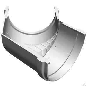 Фото №0 Угловой элемент 135 гр. (пломбир)