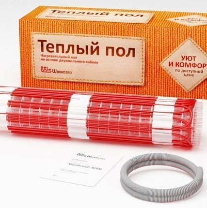 Фото №0 Теплый пол на сетке Warmstad WSM-1890-12,5м2