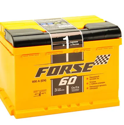 Фото №0 Аккумуляторы Forse 60А/ч