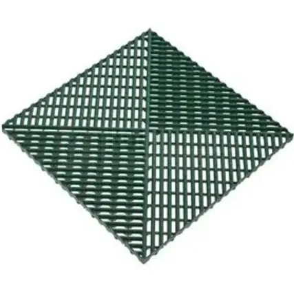 Фото №0 Решетка газонная c обрамлением 400х400х18мм, Зелёный