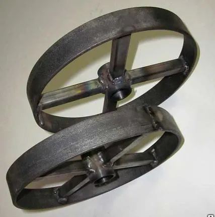 Фото №0 Изготовление стальных колесных дисков