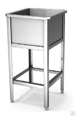 Фото №0 Ванна моечная сварная односекционная ВМ 1 600*600*870 крашеная