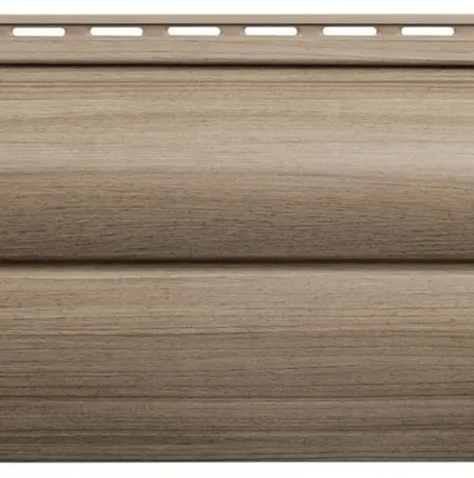 Фото №0 Сайдинг Альта Blockhouse двухпереломный Карелия ОРЕХ 3,00х0,262м