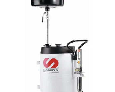 фото Мобильный приемник отработанного масла 100 л с насосом