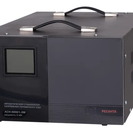 Фото №0 Стабилизатор напряжения Ресанта АСН-5000/1-ЭМ