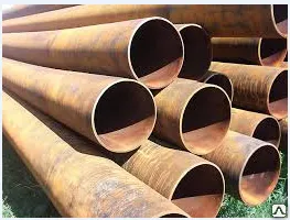 фото Труба б/у 377 стенка 10 бесшовная газ поверхность чистая